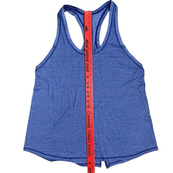 Lululemon Tie It Up Singlet Heathered Hero Blue Women’s Size 6 - Picture 5 of 9